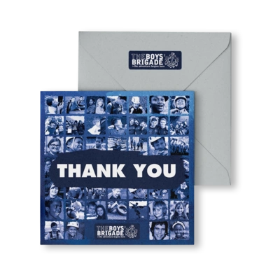 Boys Brigade Greetings Card