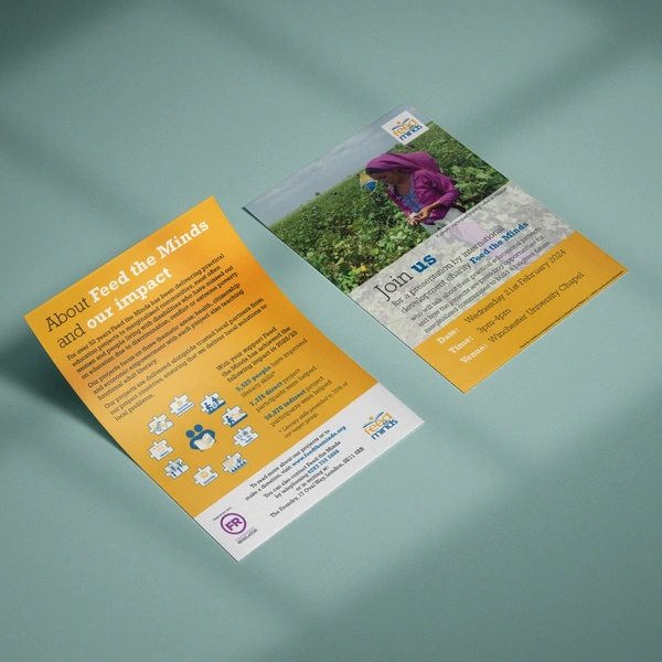 Feed the Minds Flyer