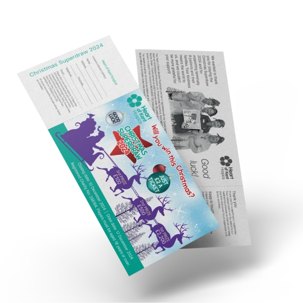 Heart of Kent Hospice Perforated Flyer