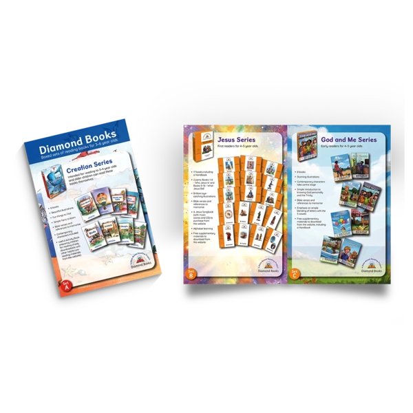 Diamond Books Perforated Flyer