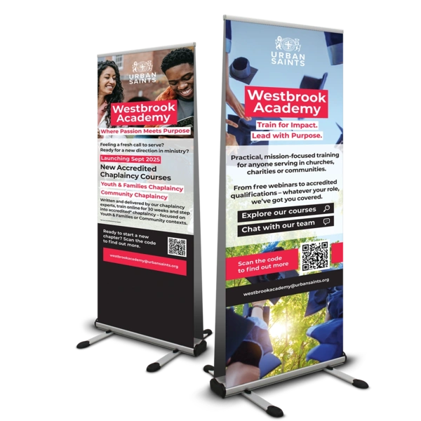 Urban Saints Outdoor Banners x2