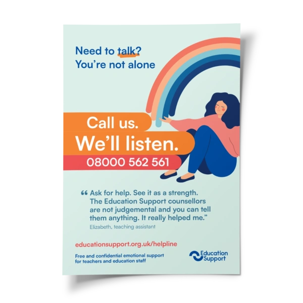 Education Support Large Format Poster